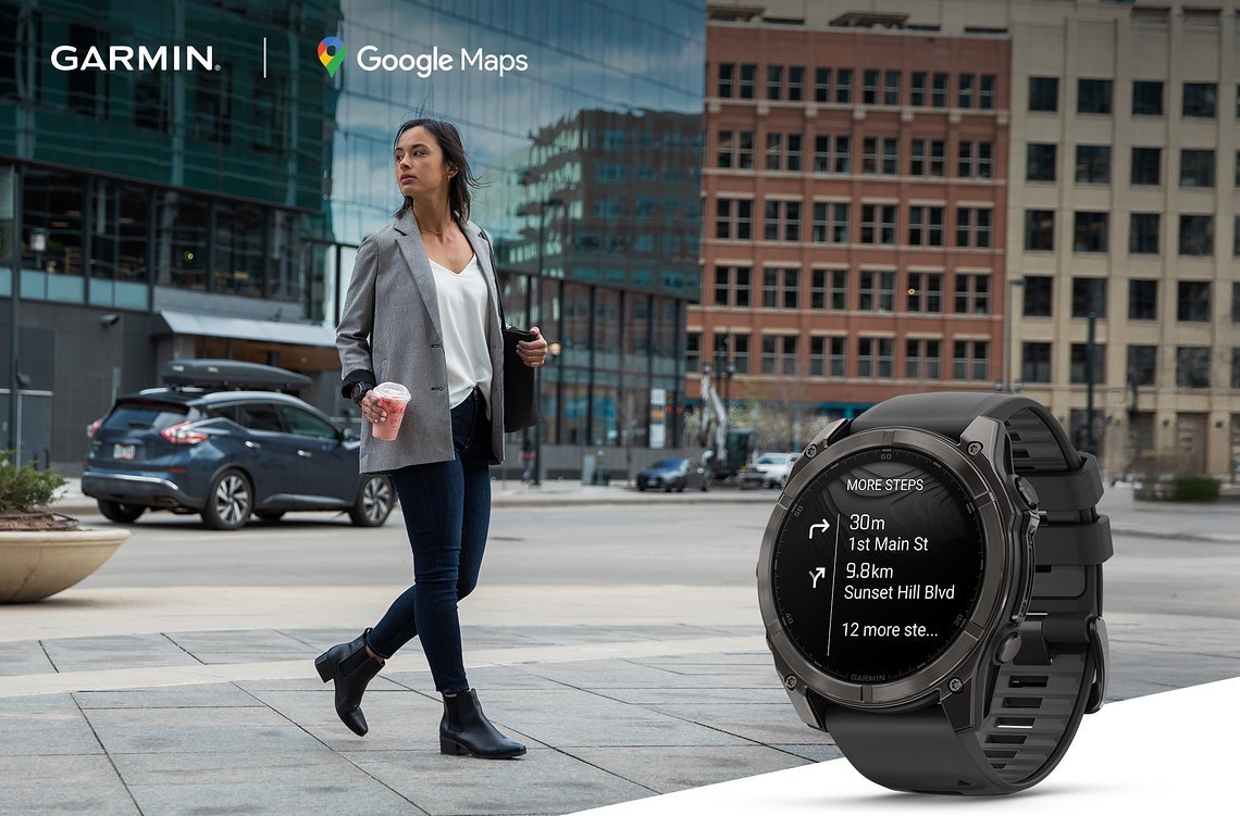 Garmin x Google Maps Image