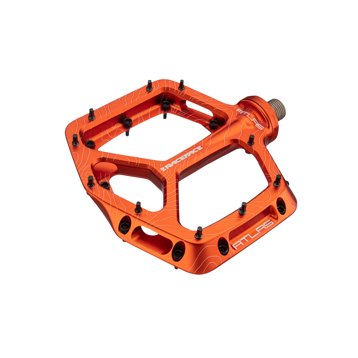 22 Atlas Pedal Quarter Orange