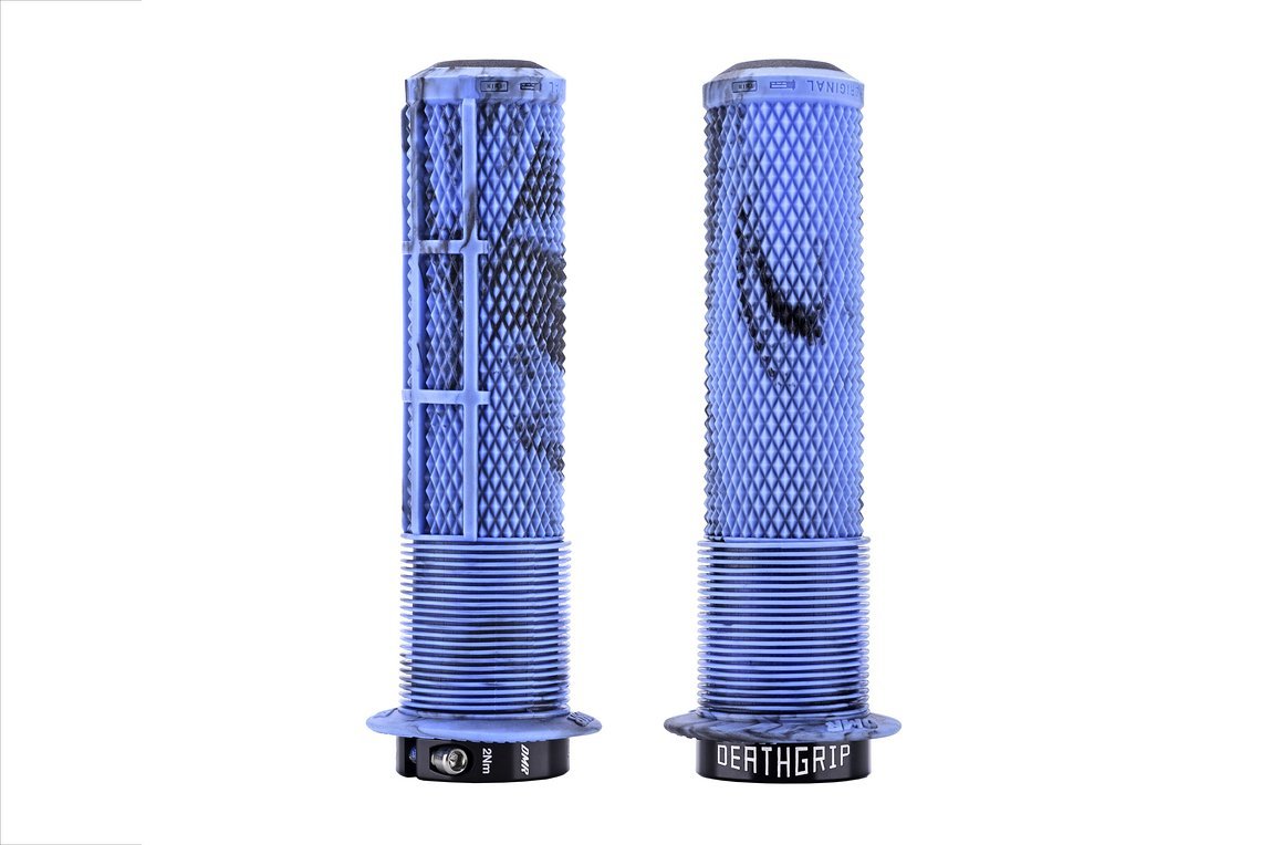 Deathgrip2 Blue Camo Flange Thin WBG