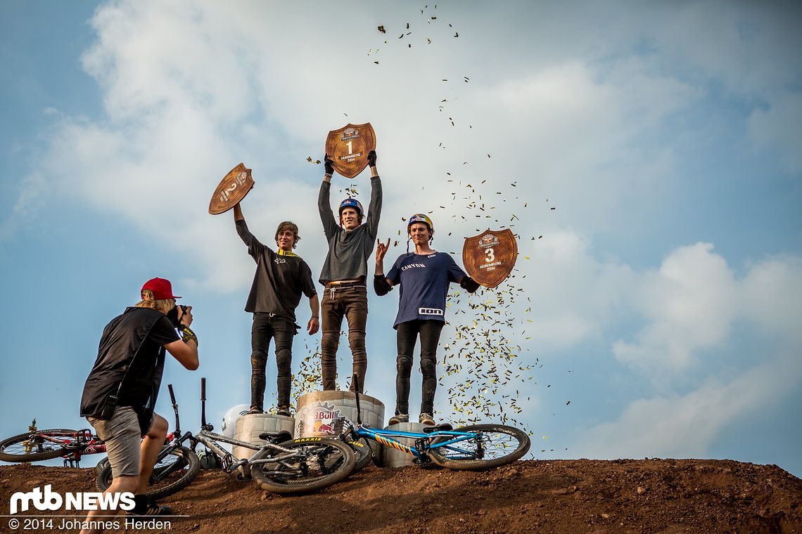 Die Top 3 beim District Ride 2014