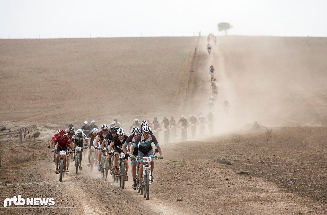 Staubig, staubiger, Cape Epic