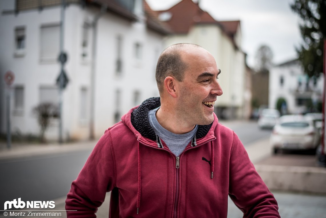 Gute Laune bei Roelof – viel Spaß mit deinem neuen Bike!