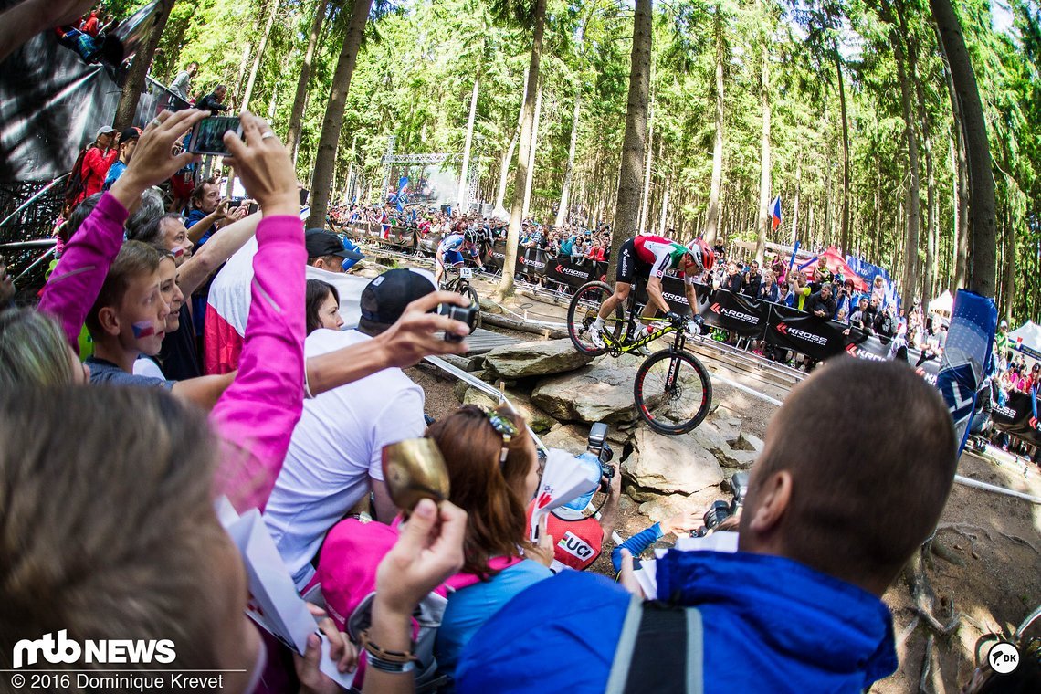 Schurter dicht hinter dem Tschechen.