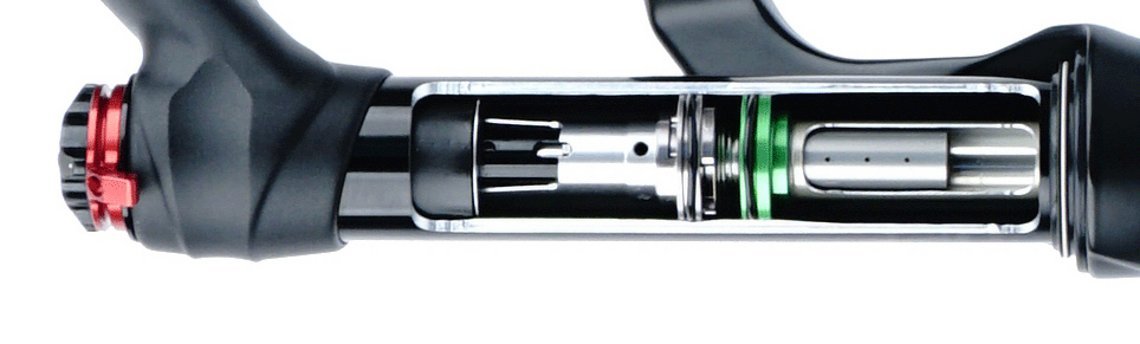 Die MC2 Druckstufe der Magnum im Schnittmodell