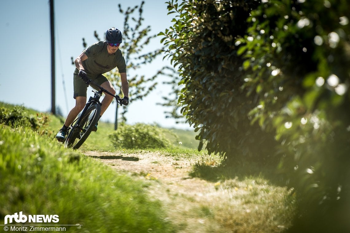 Das Konzeptbike, das uns Magura für die BikeStage 2020 zur Verfügung gestellt hat, ist auf der XC-Rennstrecke zu Hause