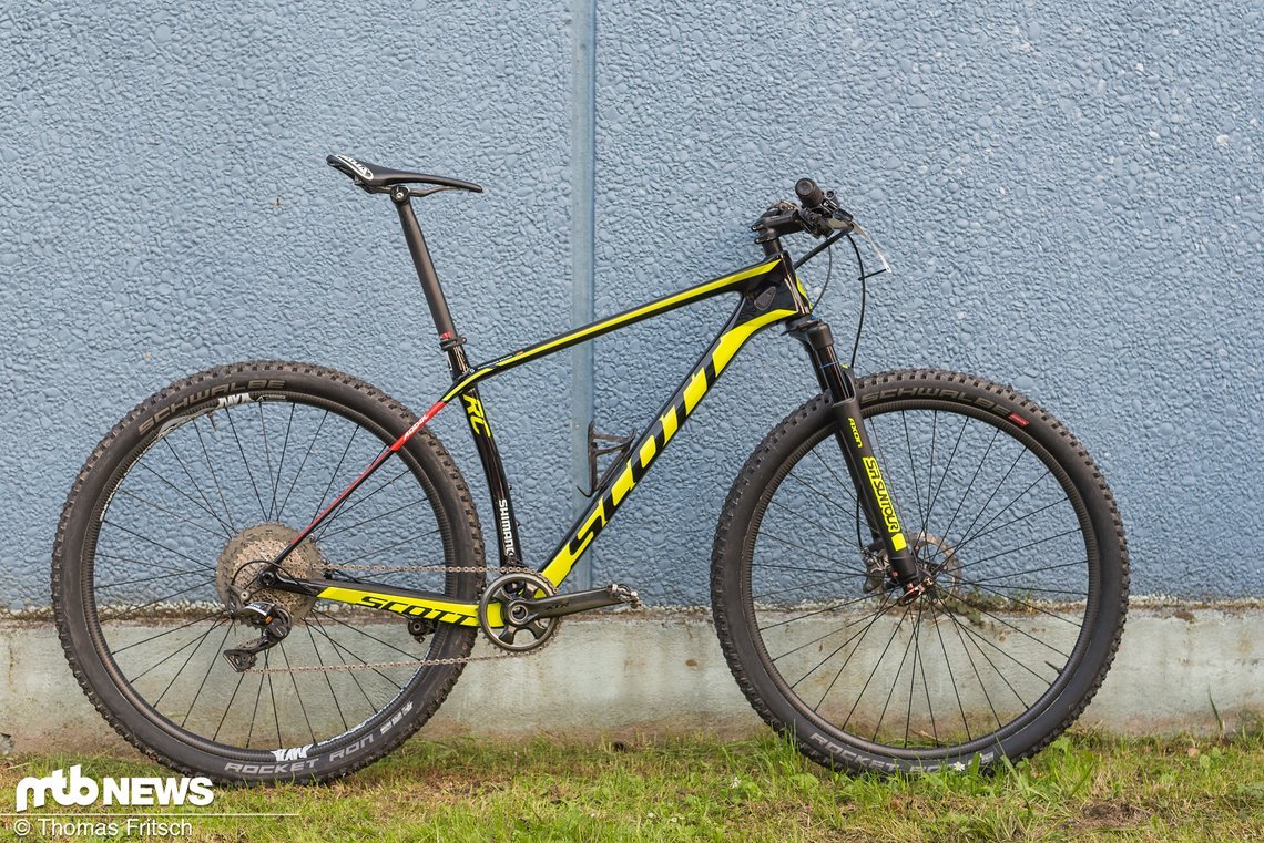 Das Scott Scale RC von Maximilian Brandl in der Lexware-Teamausstattung
