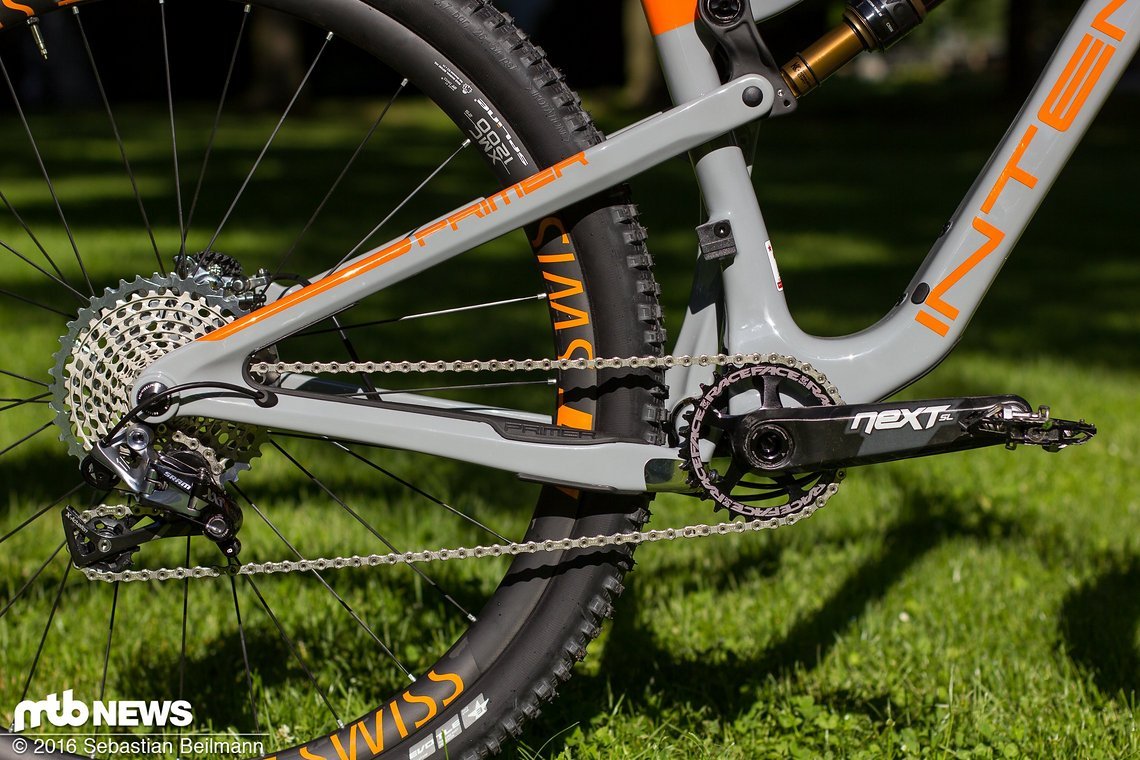 Unser Testbike kommt mit SRAM XX1