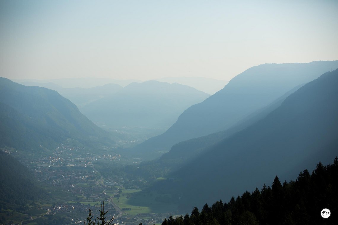 Val di Sole- das Tal begrüßt uns mit seiner vollsten Pracht.