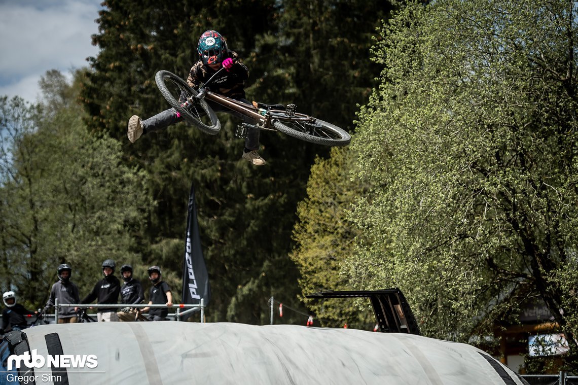Dieser bot auch vielen Nachwuchs-Slopestylern …