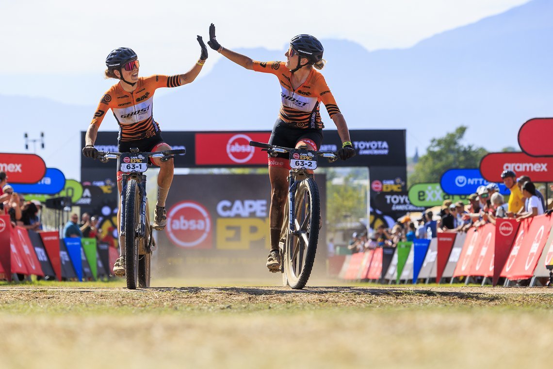 Riders during Stage 5 of the 2024 Absa Cape Epic Mountain Bike stage race from CPUT, Wellington to CPUT, Wellington, South Africa on 22 March 2024. Photo by Sam Clark/Cape Epic
PLEASE ENSURE THE APPROPRIATE CREDIT IS GIVEN TO THE PHOTOGRAPHER AND ABS