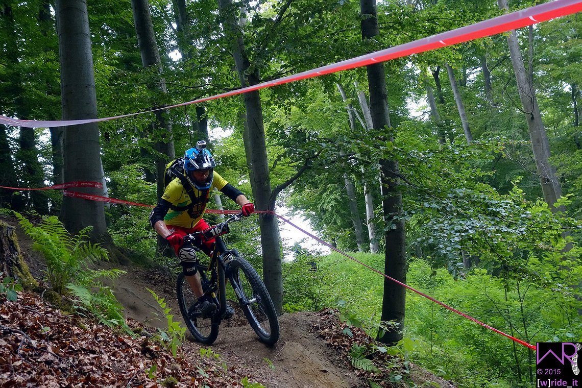 David Schmied vom ROSE Team auf Stage 3