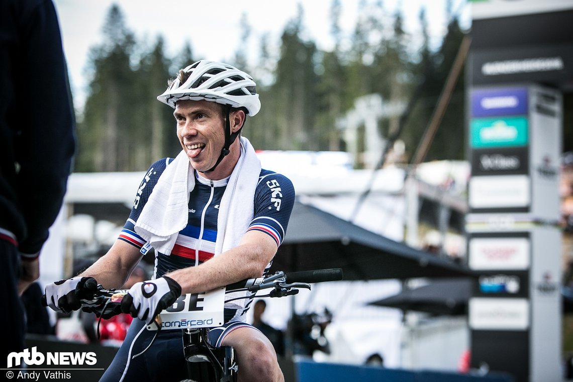Hat gut zu lachen: Maxime Marotte