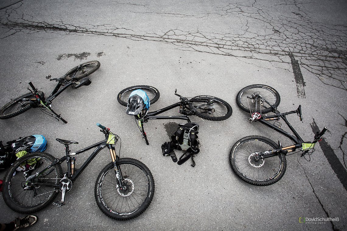 …Bikes ready…