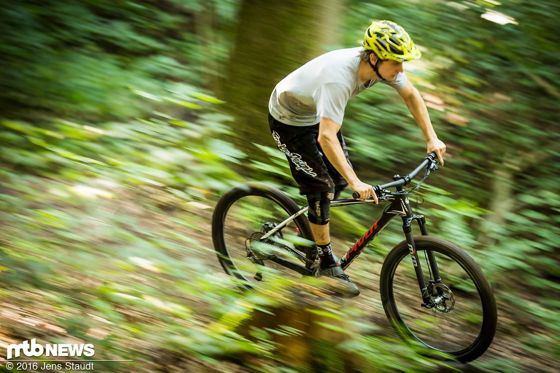 Simple Singletrails entpuppen sich als Achterbahnen