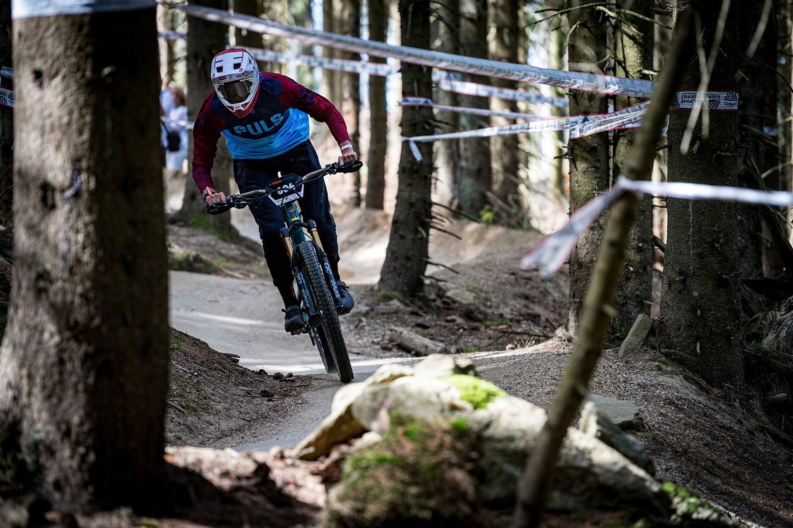 Auf Stage 2 ging es über den Flow Country Trail