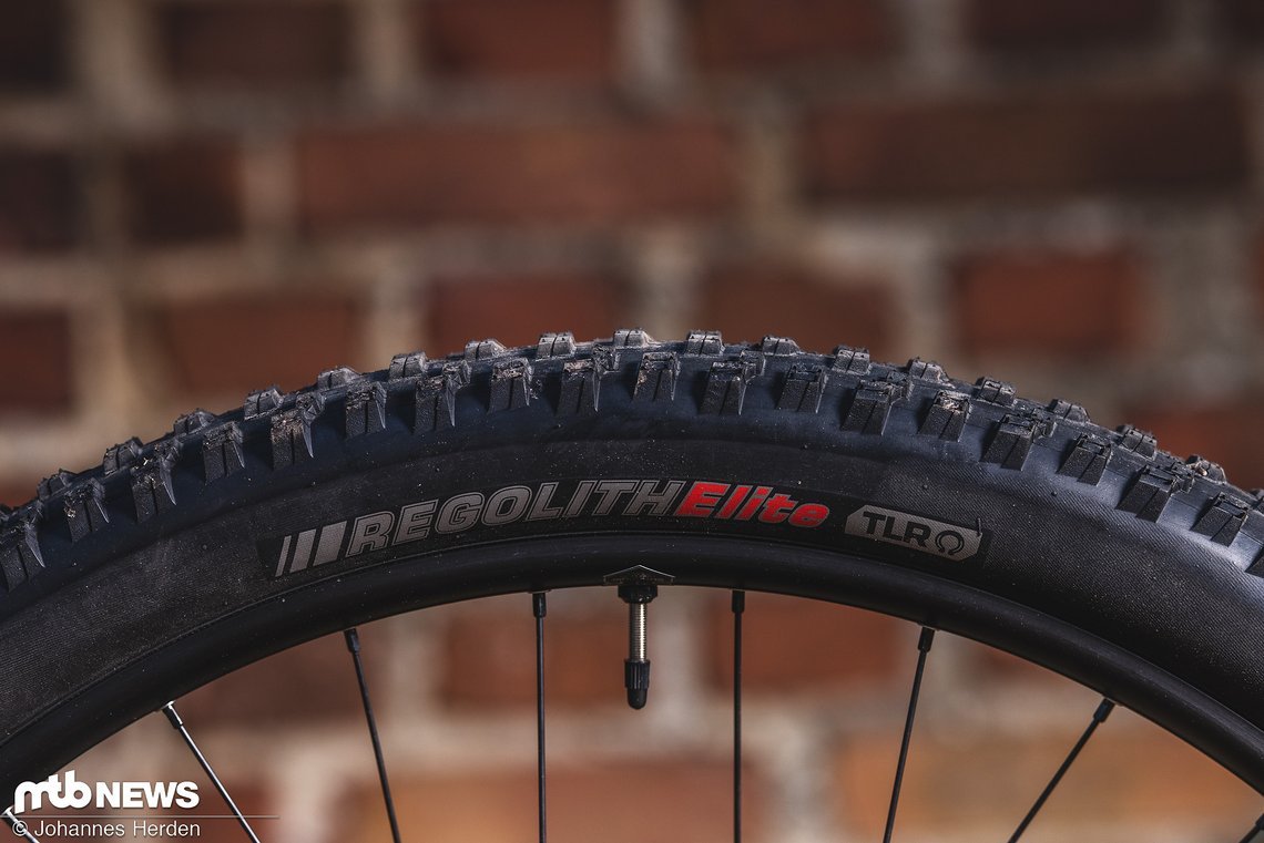 Die Laufräder kommen Tubeless-Ready
