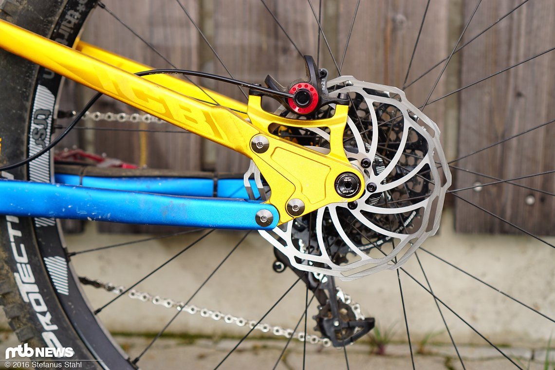 Glasperlengestrahlte Bremsscheiben