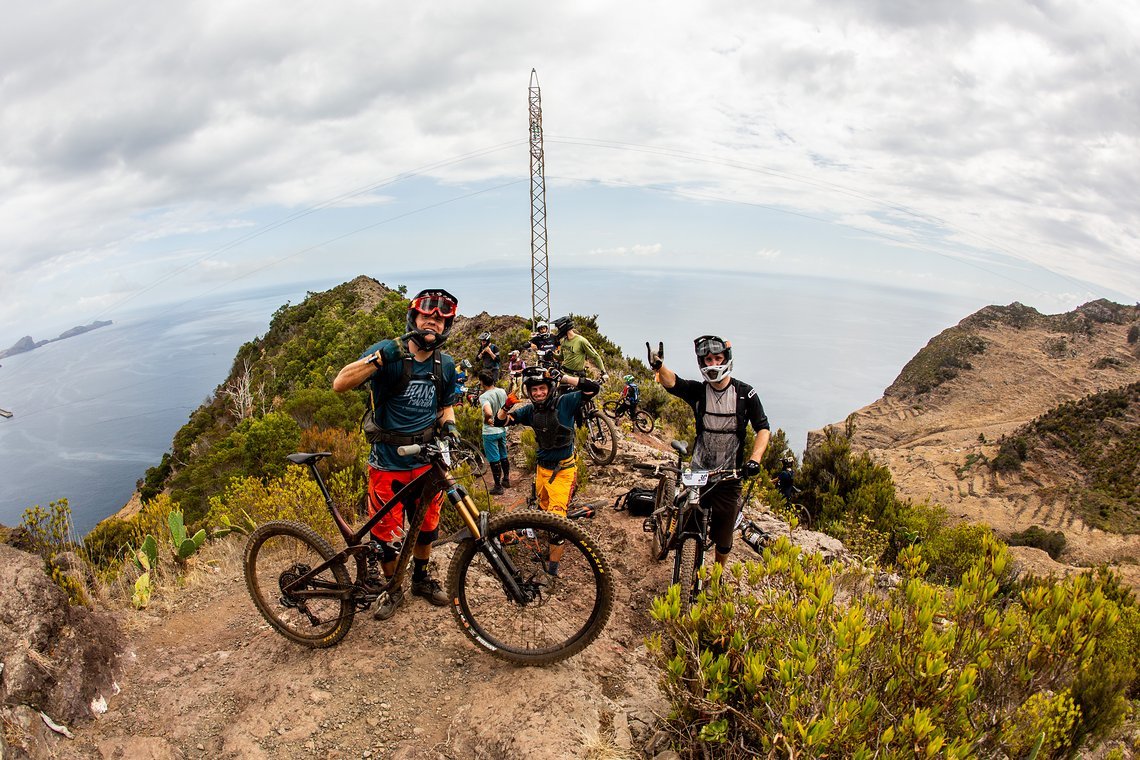 Not a bad place to start a special stage …