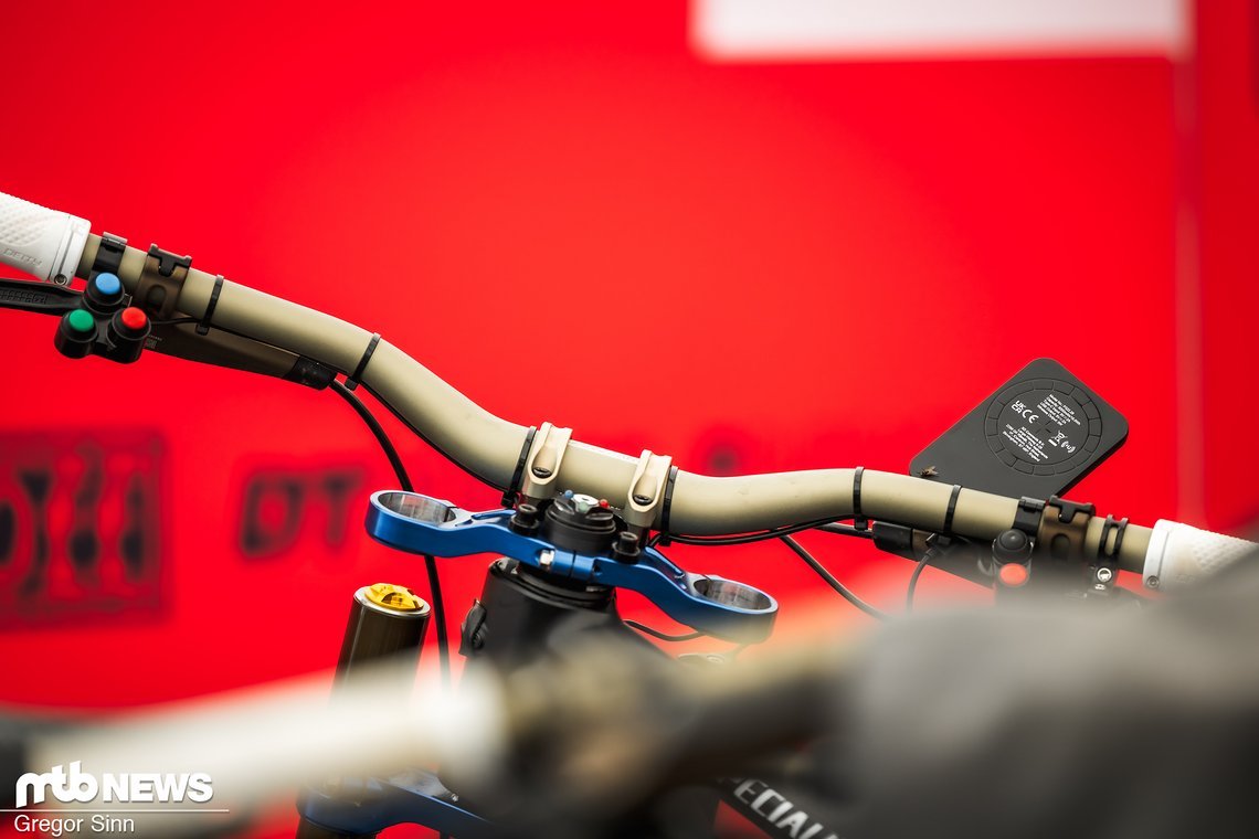 Am BIke von Bruni fanden wir ein elektronisches Auslesegerät.