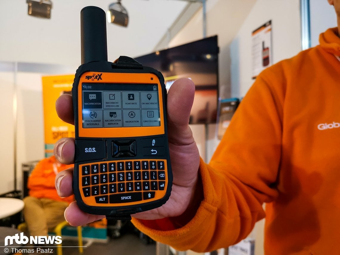 SpotX zeigt diesen 2-Wege Satelliten-Messenger