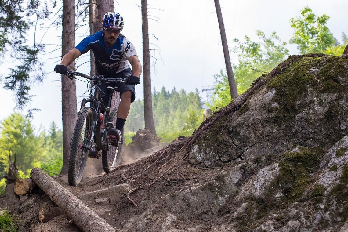 Location Check vom "King of Crankworx 2014" auf der Nordkette