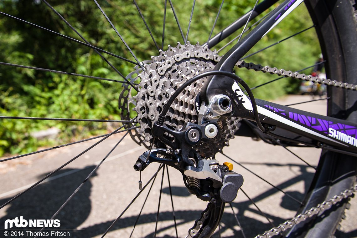 Fast schon eine Seltenheit - Shimano-Schaltung an Profibikes