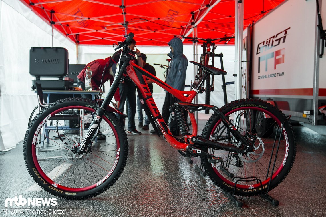 das neue Ghost Teambike vom RRP Team