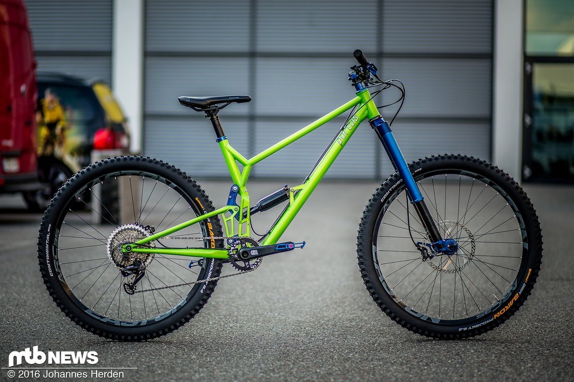 Stahl-Bike von Portus Cycles