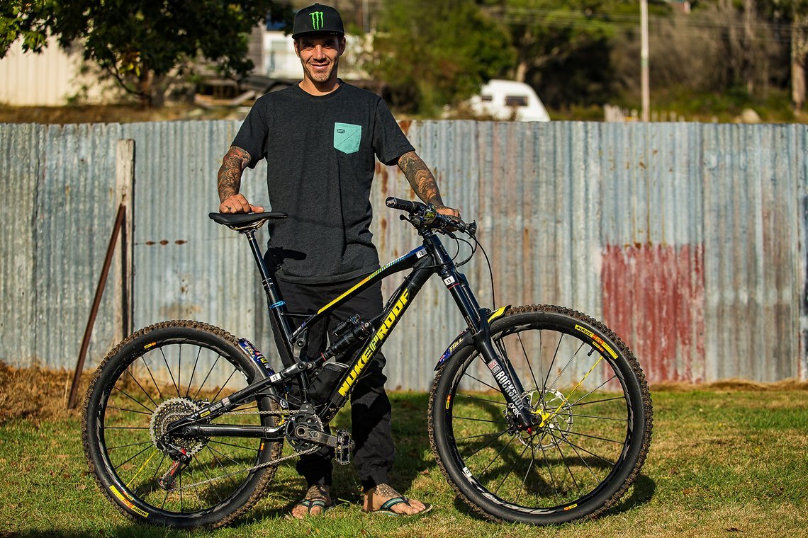 Sam Hill- EWS Tazmania-Podium- Frazer Britton