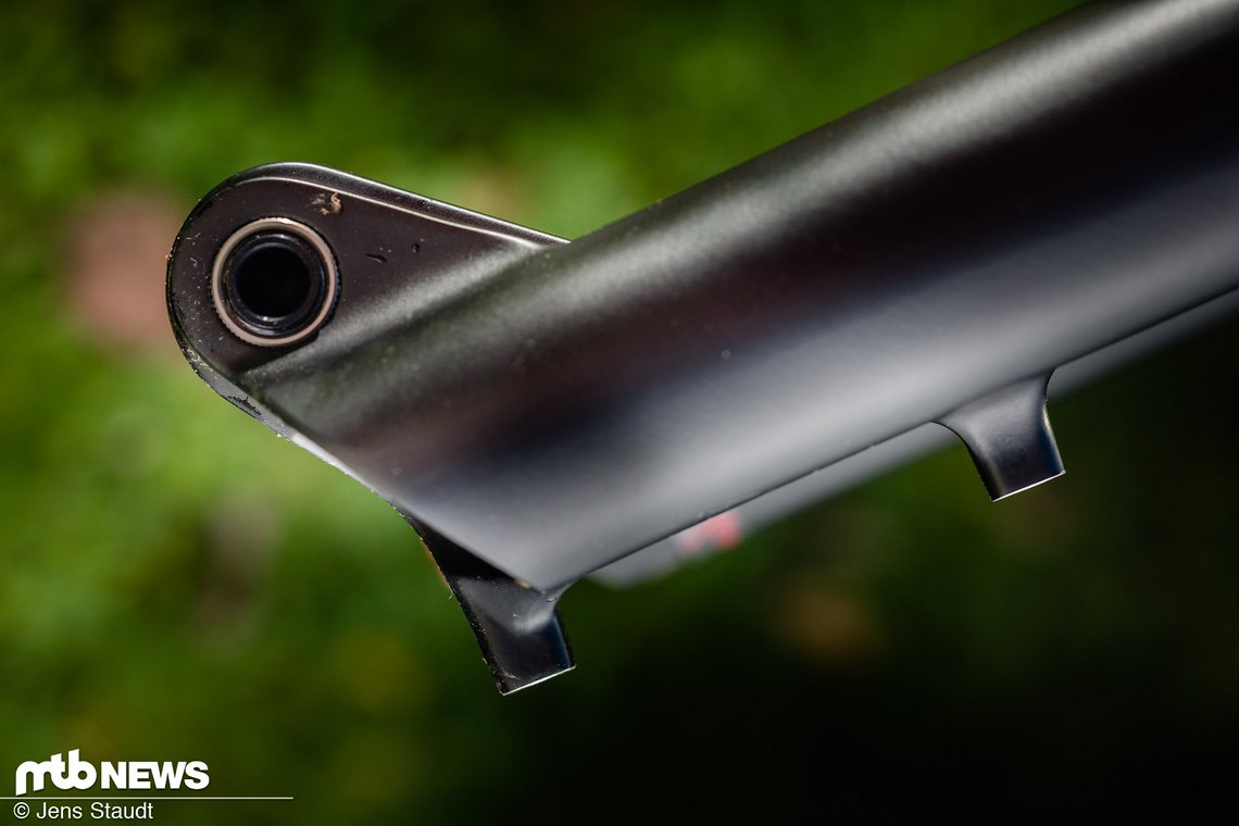 Bremsaufnahme für 180 mm-Scheiben via Post Mount-Aufnahme