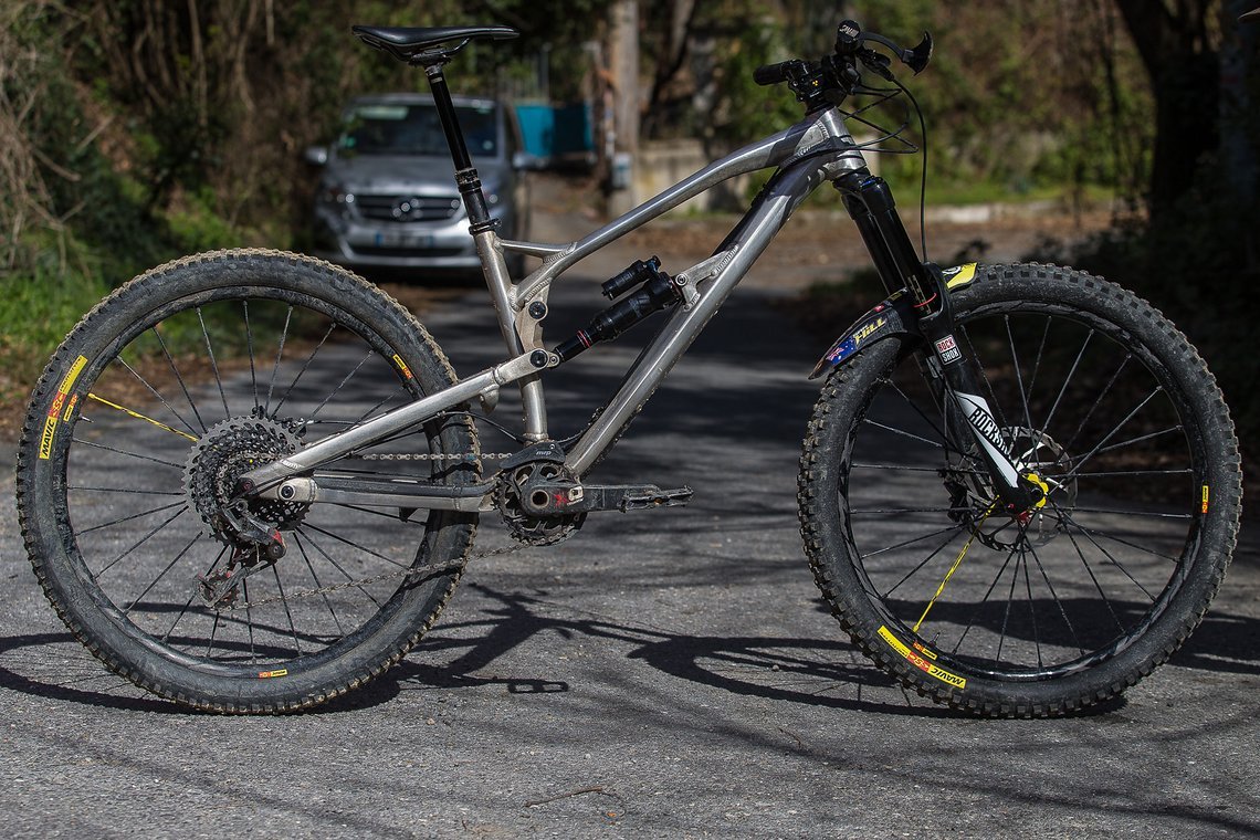 Sam's Mega Test Mule in San Remo