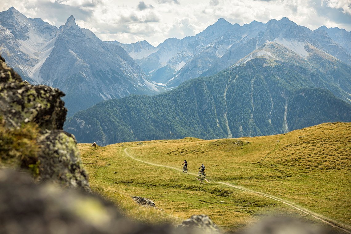 Trails in Scuol