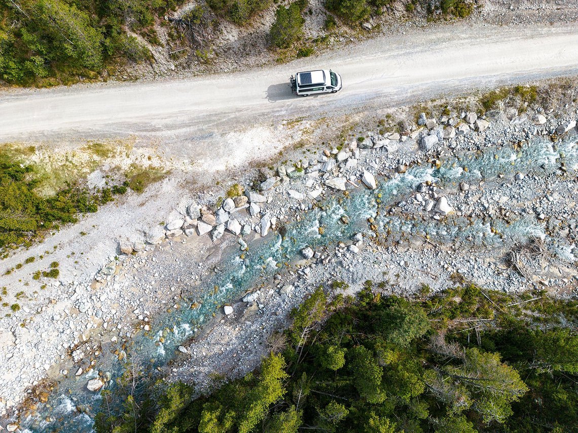 Inmitten der Berge