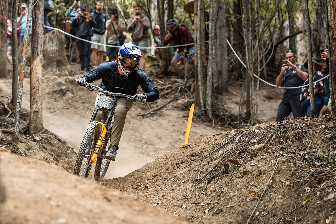 Matt Jones ist am Ende als einziger Vertreter der Freeride-Riege mitgefahren.