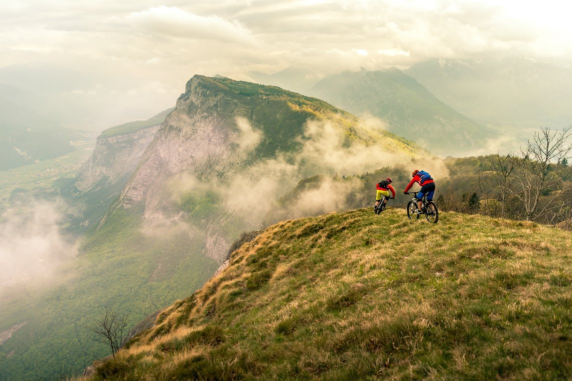 Philipp Foltz und Sebastian Vogl, nahe Gardasee