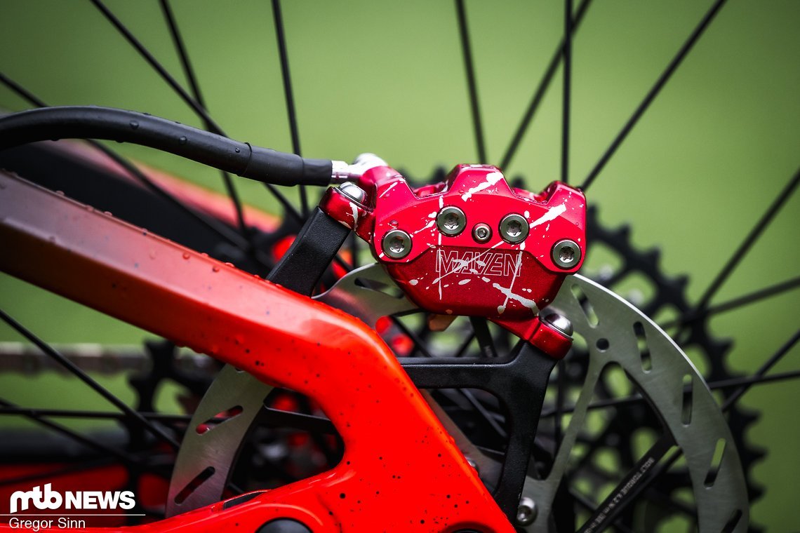 … SRAM Maven Bremsanlage.