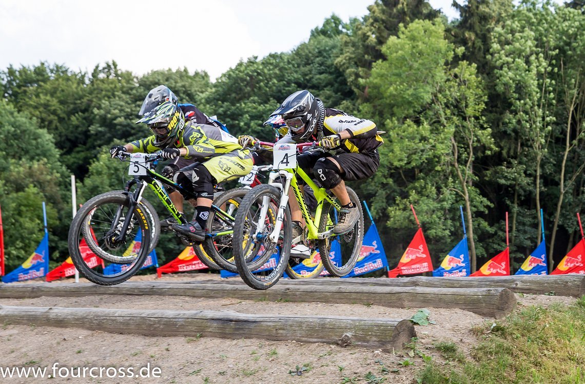 Benedikt Last und Blake Nielsen im Kampf um den Einzug ins Halbfinale