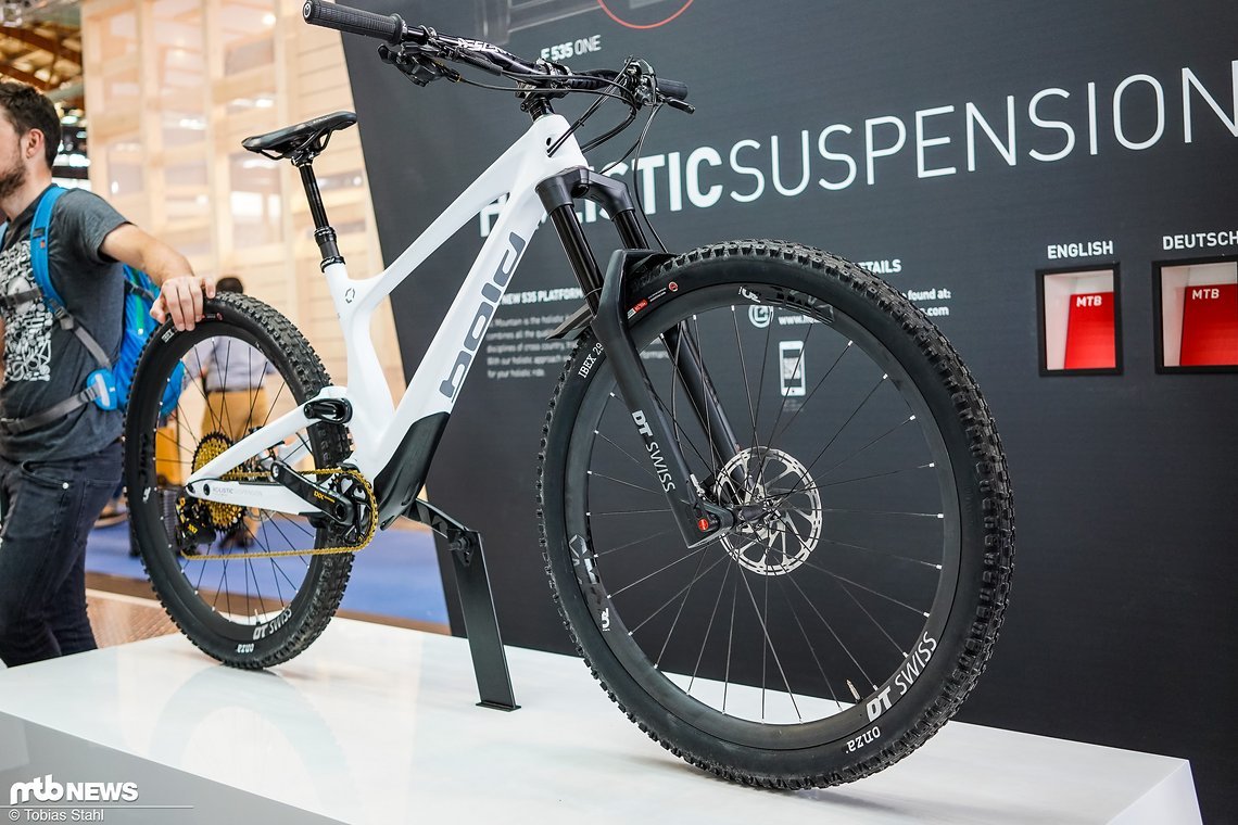 Das Bold war das Bike der Wahl für viele Hersteller, um ihre Komponenten vorzuzeigen