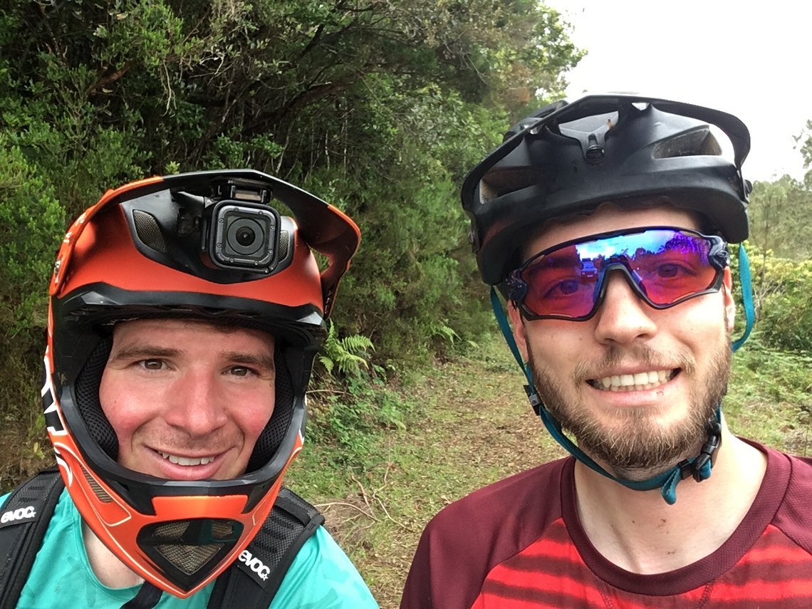 Mit Wolfgang Eysholdt zusammen habe ich schon an der RedBull Foxhunt teilgenommen