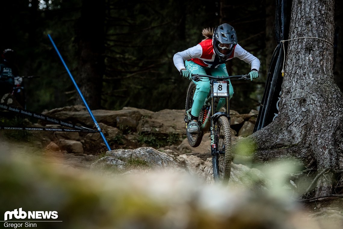 Kine Haugom hatte vor der WM in Italien kaum jemand auf dem Schirm