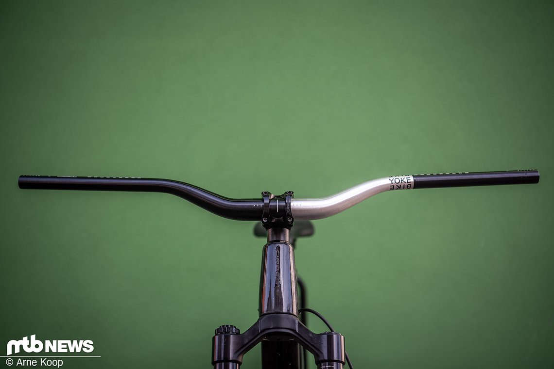Auch einen Aluminium-Lenker hat Bikeyoke ab sofort im Programm