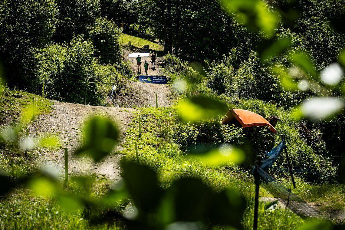 Die schnelle und sprunglastige Sektion, die in den Zielbereich führt, ist wie der Rest der Strecke eigentlich unverändert geblieben, aber hat sehr viel Liebe und Pflege bekommen.