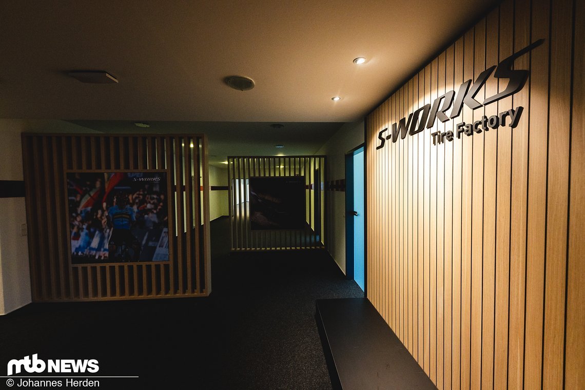 Die S-Works Tire Factory befindet sich in einem eher unscheinbaren Industriegebiet