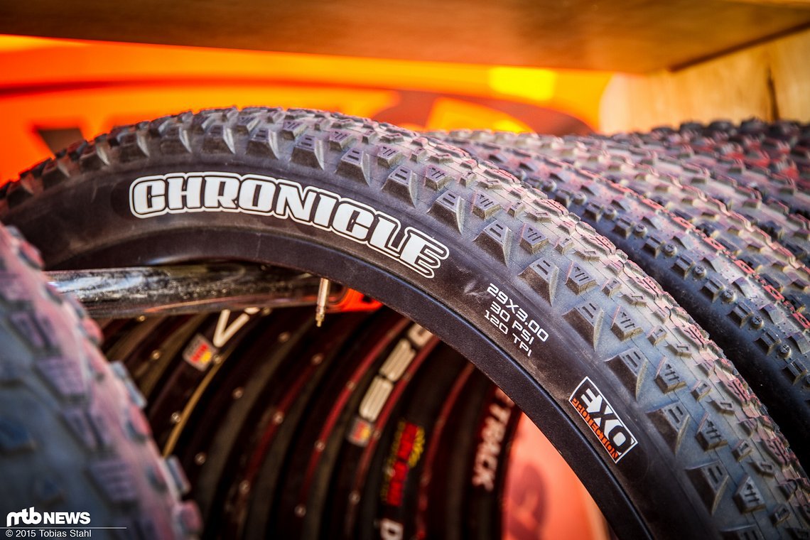 Neu für 29+ Bikes ist der Maxxis Chronicle im Format 29 x 3,0"