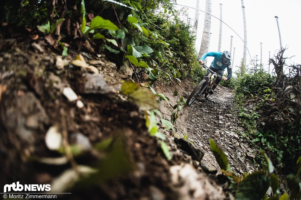 Wir konnten das Rose Scrub bei feucht-fröhlichen Bedingungen im Bike Park testen