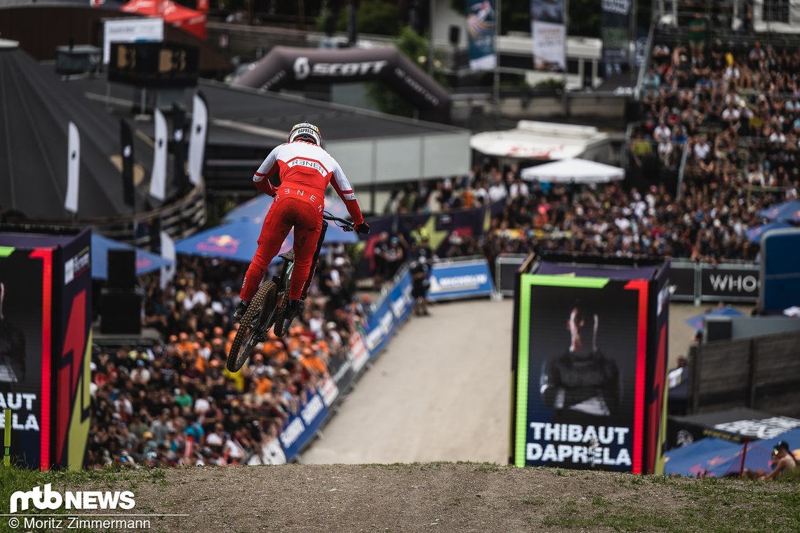 Thibaut Daprela war als 10. schnellster Privateer.