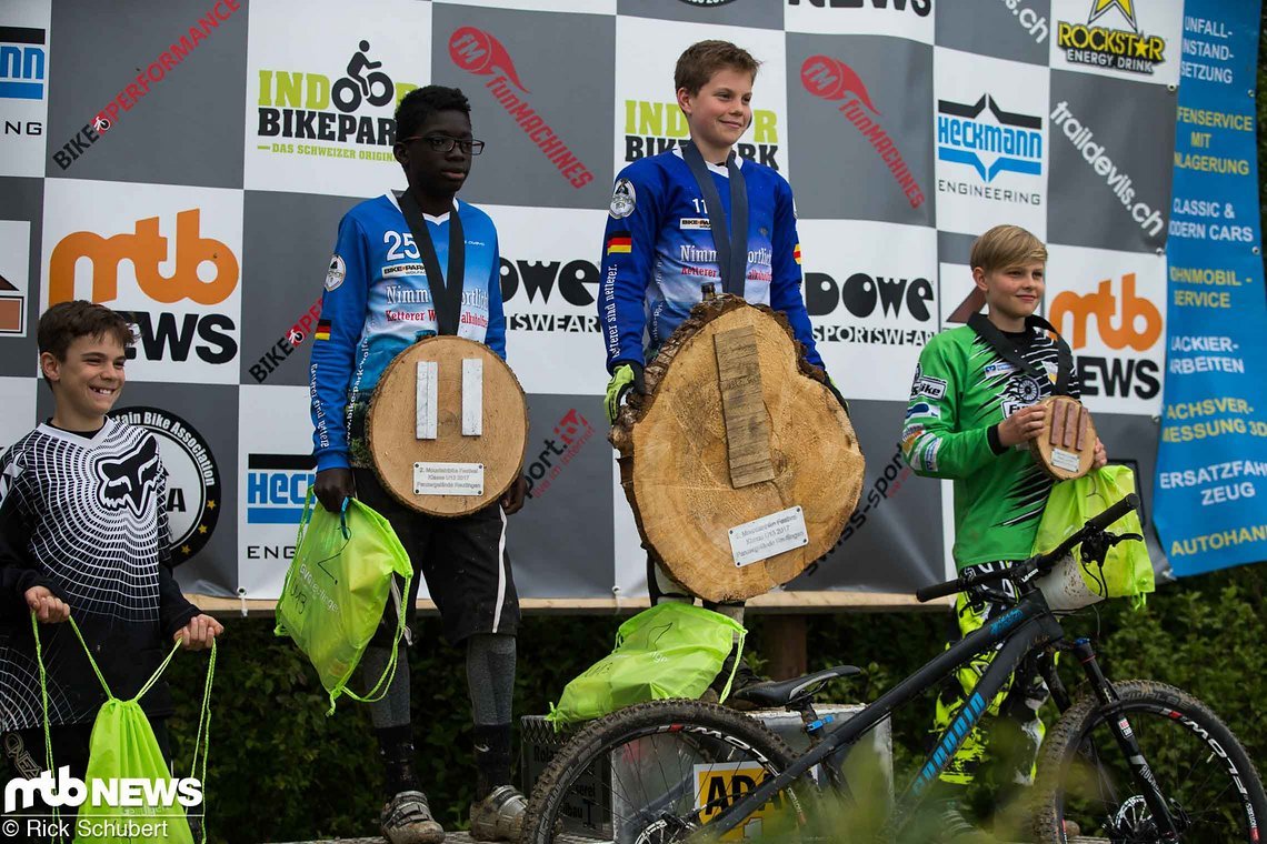 Podium Klasse U13