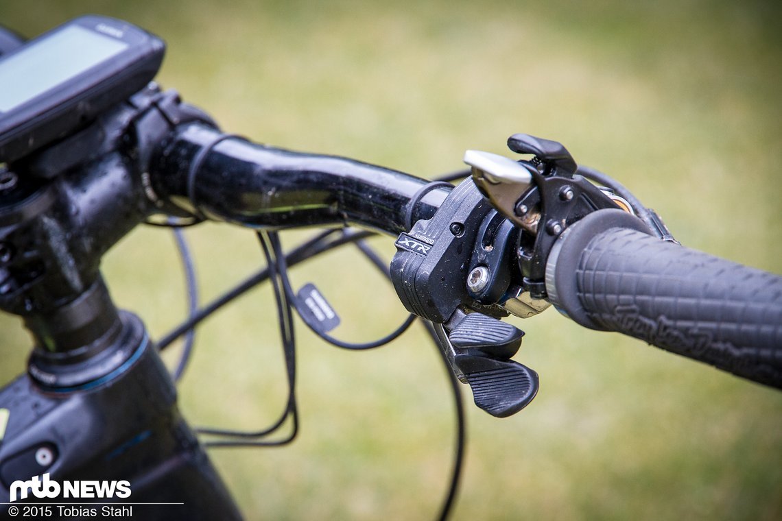 Die Shimano XTR Di2 ist neu für René
