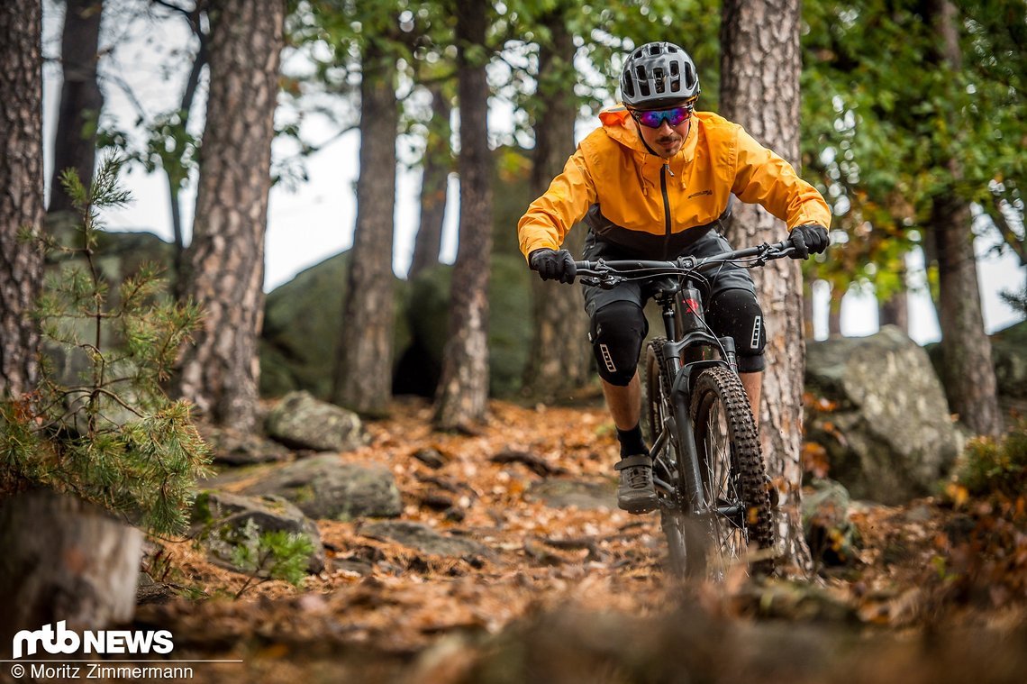 Auf flachen Trails ist das Radon Slide Trail voll in seinem Element