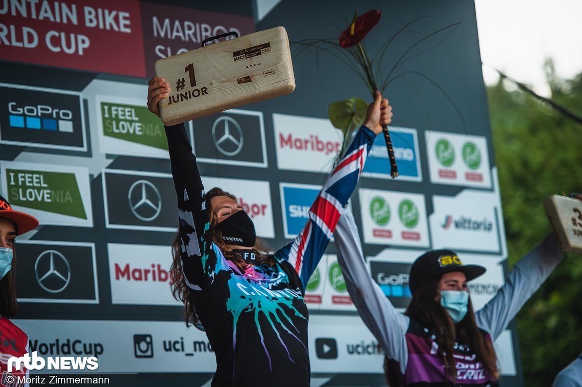 Phoebe Gaele konnte die letzten beiden World Cups der Juniorinnen für sich entscheiden